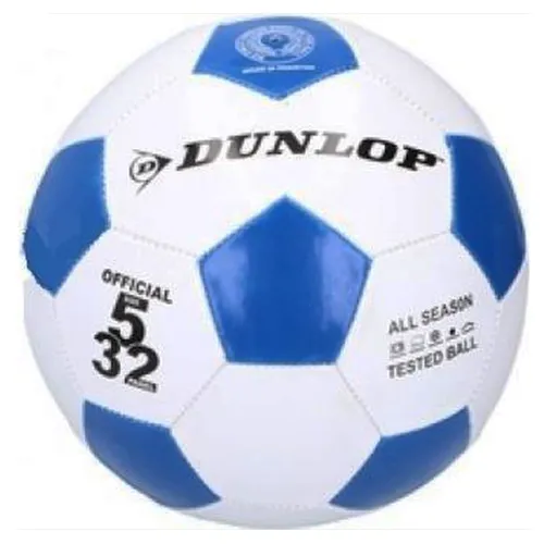 Dunlop Voetbal blauw wit maat 5